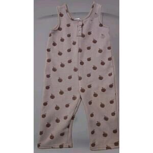 Zara Baby girl Jumpsuit Apple Print‎ Size 2-3years